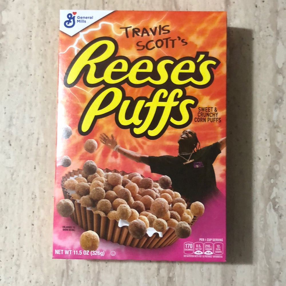 Travis Scott X Reese’s Puffs